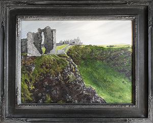 The Ruins of Dunluce Castle - Original Painting