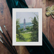 Load image into Gallery viewer, Limited Edition Print - The Round Tower at Glendalough