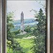 Load image into Gallery viewer, Original Painting - The Round Tower at Glendalough