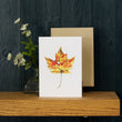 Load image into Gallery viewer, Autumn Leaf 3 Notecard