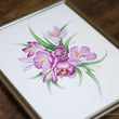 Load image into Gallery viewer, Purple Crocus Flowers - Archival Print