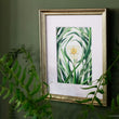Load image into Gallery viewer, Through the Daffodil Leaves - Print