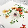 Load image into Gallery viewer, Orange & Yellow Poppy Flowers Print closeup