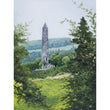Load image into Gallery viewer, Original Painting - The Round Tower at Glendalough