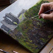 Load image into Gallery viewer, The Ruins of Dunluce Castle - Original Painting