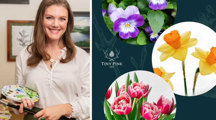 [PAST EVENT] ART WORKSHOP | Watercolor Spring Flowers | April 12th, 2026