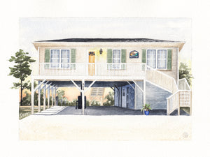 Custom House Portrait