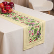 Load image into Gallery viewer, Spring Garden Botanical Table Runner | Radish &amp; Wildflower Home Decor — 90 x 16
