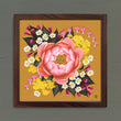 Load image into Gallery viewer, May Flowers Botanical Fine Art Print | Peony Wall Art for Garden Lovers — Gold
