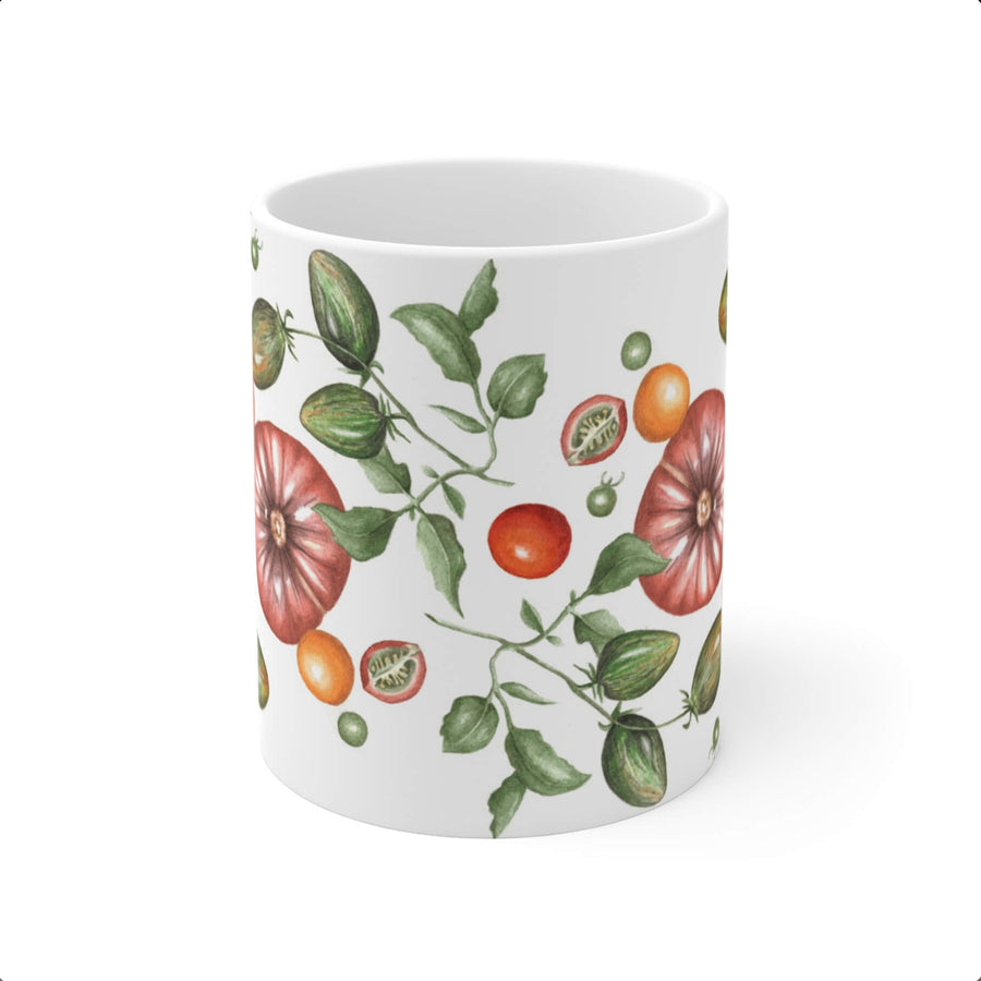Summer Tomato Ceramic Mug