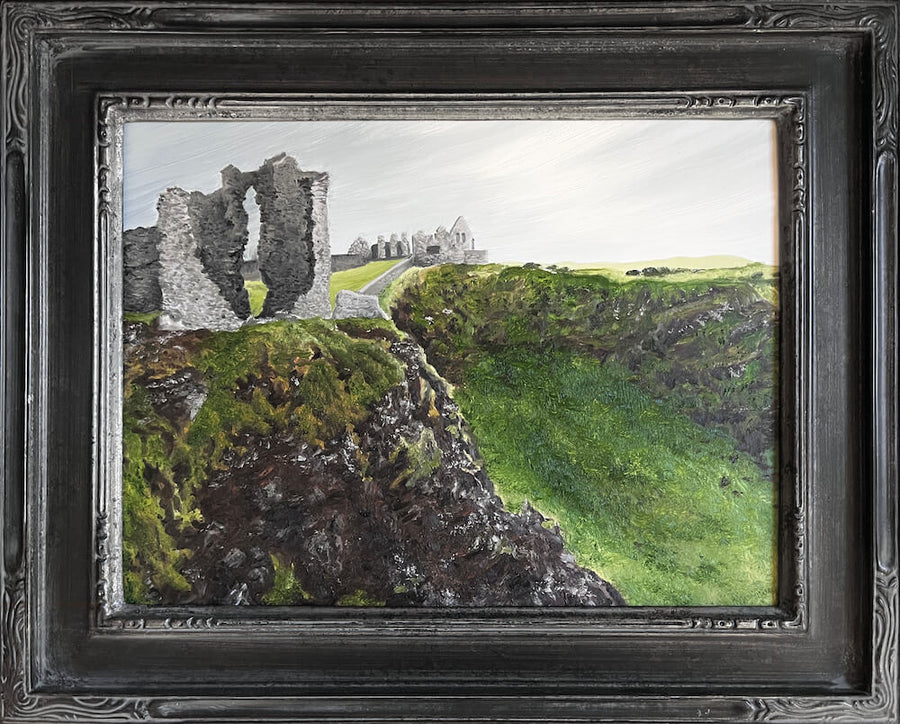 Original Painting - The Ruins of Dunluce Castle