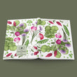 Load image into Gallery viewer, Spring Garden Botanical Hardcover Journal | Blank Cover Notebook for Gardeners
