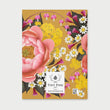 Load image into Gallery viewer, May Flowers Botanical Hardcover Journal | Peony &amp; Wildflower Notebook - Gold
