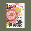 Load image into Gallery viewer, May Flowers Botanical Hardcover Journal | Peony &amp; Wildflower Notebook - White
