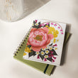 Load image into Gallery viewer, May Flowers Botanical Hardcover Journal | Peony &amp; Wildflower Notebook - White
