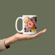 Load image into Gallery viewer, May Flowers Botanical Mug | Peony &amp; Wildflower Ceramic Coffee Mug for Gardeners
