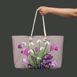 Load image into Gallery viewer, Oversized Weekender Bag - February - Lilac
