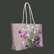 Load image into Gallery viewer, Oversized Weekender Bag - February - Lilac
