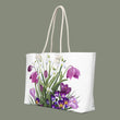 Load image into Gallery viewer, Oversized Weekender Bag - February - White
