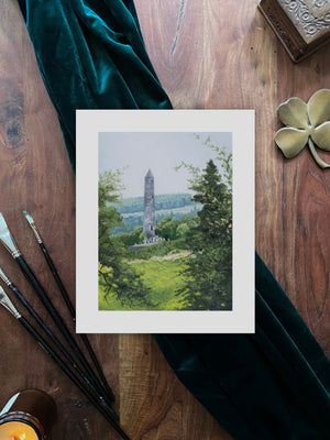 Limited Edition Print - The Round Tower at Glendalough