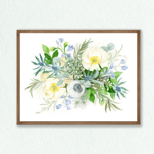 Blue Bouquet - Original Painting