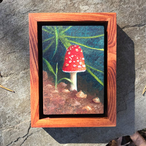 Amanita Muscaria Mushroom 3 | Original Painting