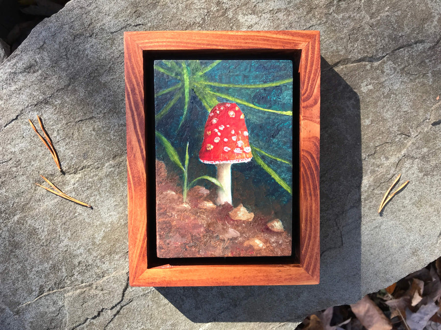 Amanita Muscaria Mushroom 3 | Original Painting