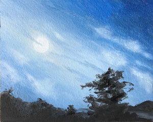 Nocturnal Cloudscape 2 | Original Painting