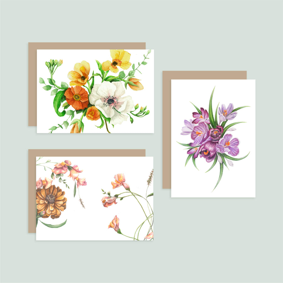 Flowers Notecard Set