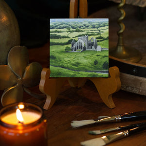 Original Painting - Hore Abbey in the Golden Vale
