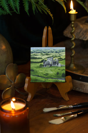 Original Painting - Hore Abbey in the Golden Vale