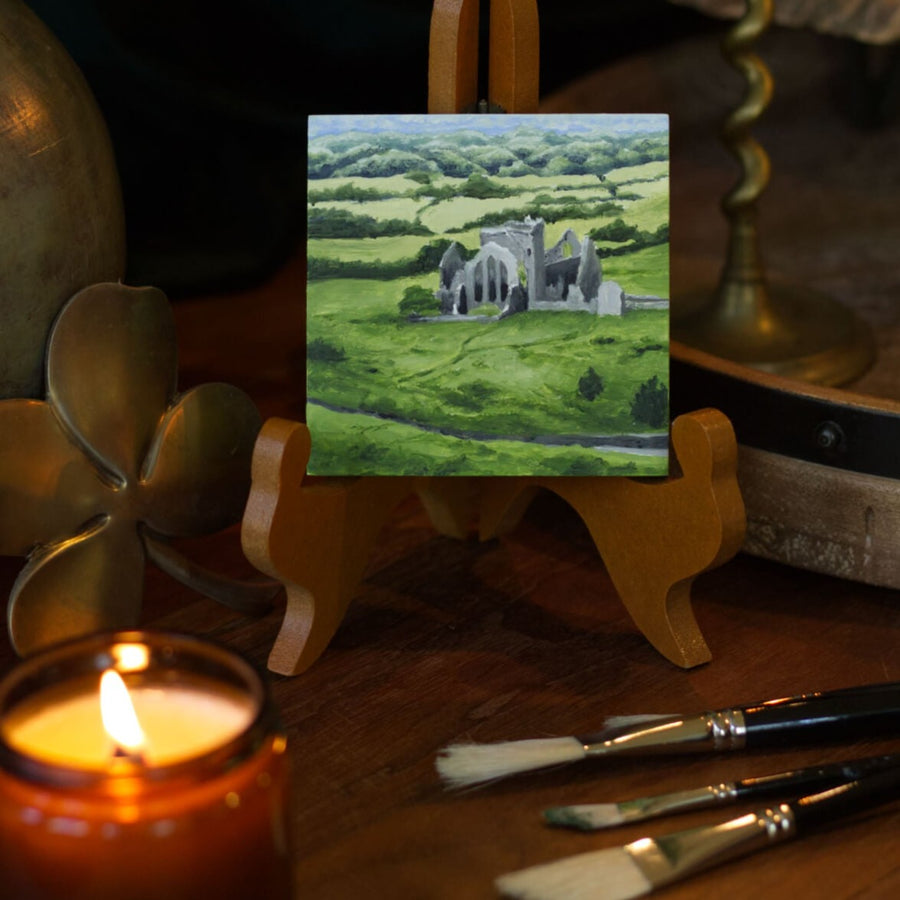 Original Painting - Hore Abbey in the Golden Vale