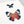 Load image into Gallery viewer, Blue and Orange Butterflies art print closeup

