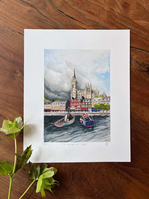 Ireland: The Harbour at Cobh - Limited Edition Print