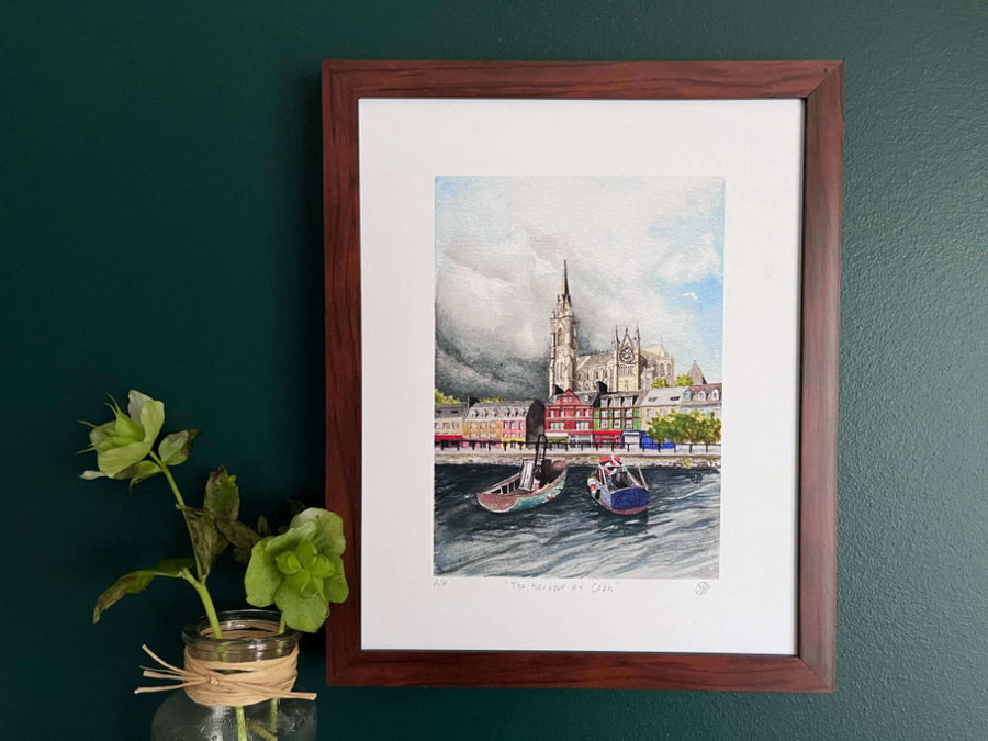 Ireland: The Harbour at Cobh - Limited Edition Print