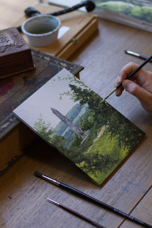 Limited Edition Print - The Round Tower at Glendalough