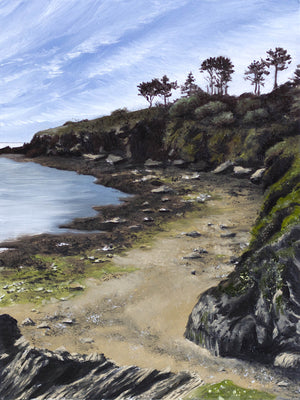 Original Painting - The View From Sandycove Beach in Kinsale