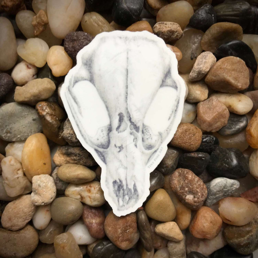 Skull Sticker - Eco-Friendly